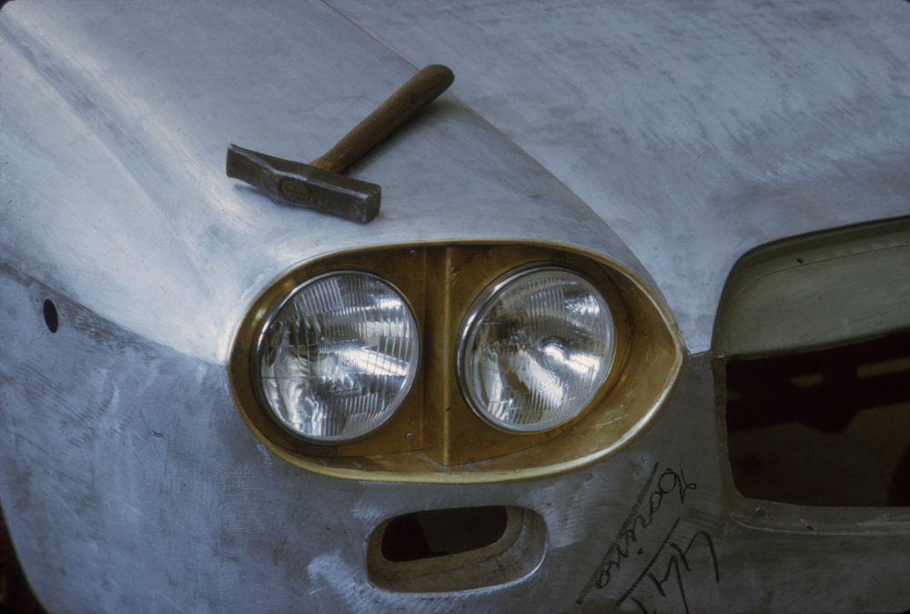 vintage car, headlight, headlamp,